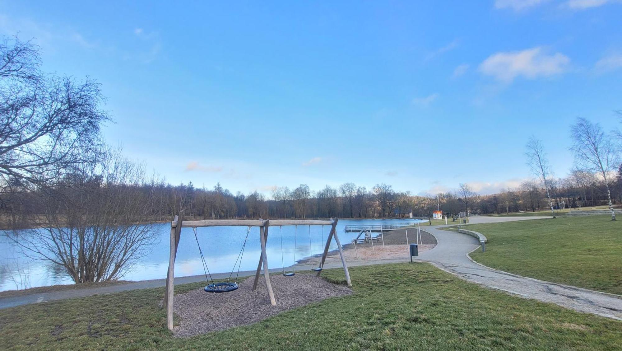 Ferienhaus Am See Lichtenberg Bayern Frankenwaldsee Экстерьер фото